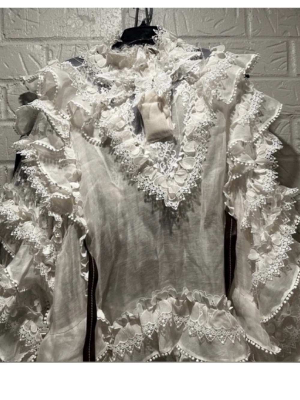 ❗️SOLD❗️New Zimmermann Crush Heart Trim Long Sleeve Minidress Size Medium - Picture 6 of 14